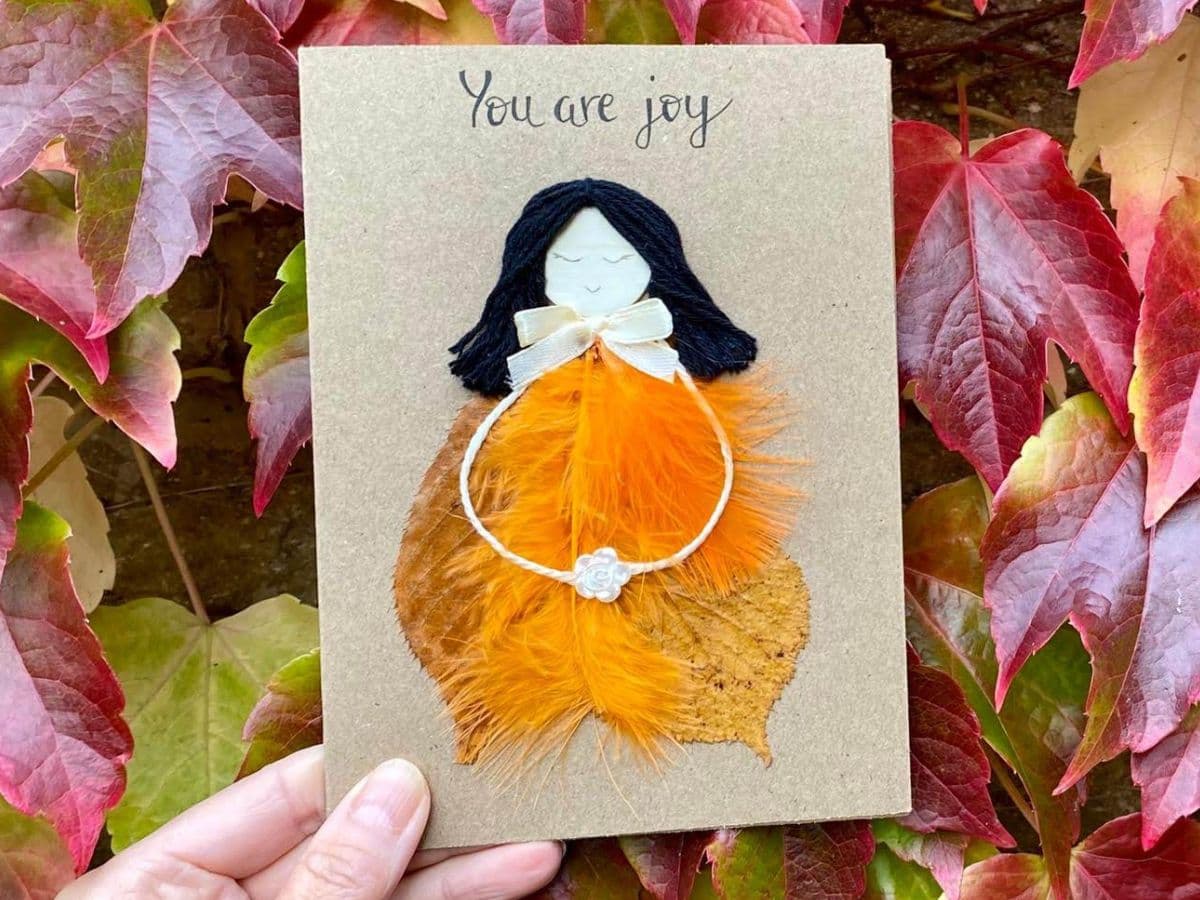 Bespoke handmade greeting cards being crafted in our nature-inspired studio Bollington, SK10, UK.